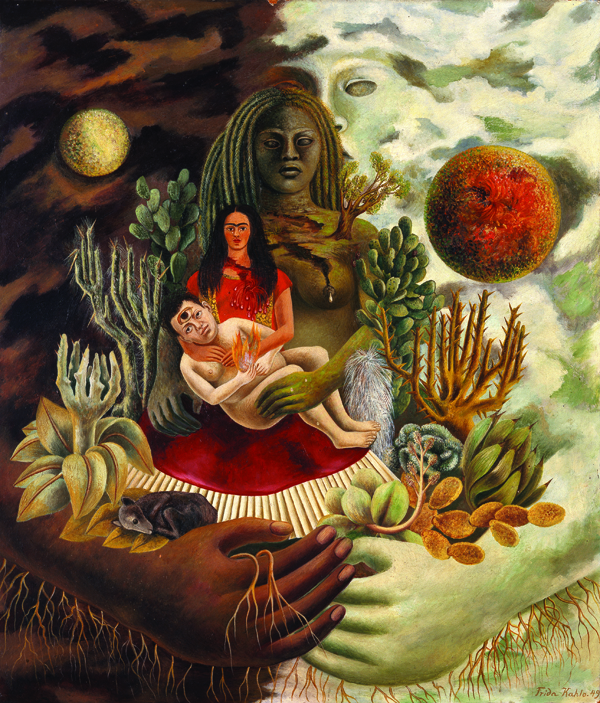 Frida Kahlo - The Love Embrace of the Universe, the Earth (Mexico), Diego, Me and Senor Xolotl.jpg